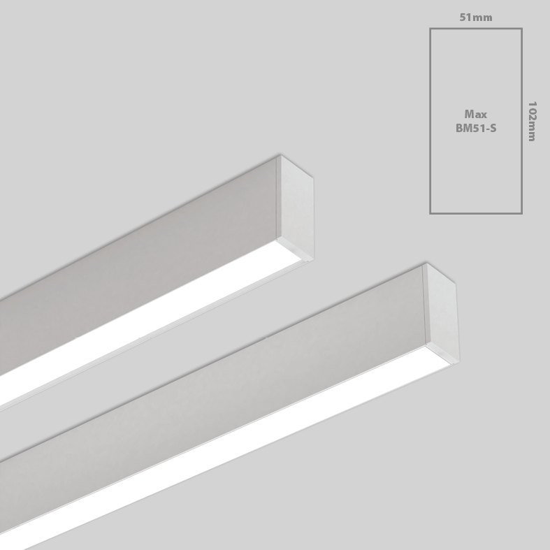 51mm High-Performance Linear LED Surface Mount